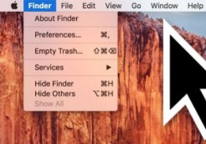 OS XElCapitanでカーソルが大きくなるのを防ぐ方法 