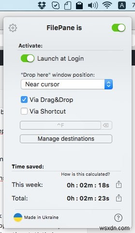 Filepane for Mac：生産性を向上させるための便利なドラッグアンドドロップアクションを追加 
