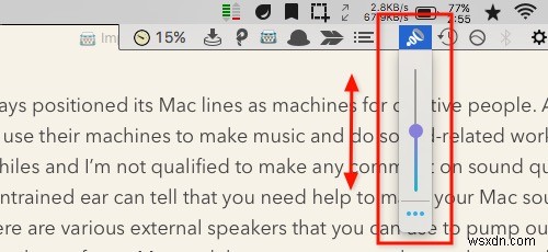 ブームでMacの音質を向上させる 