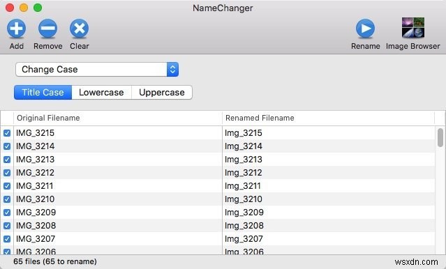 NameChangerを使用してMacでファイルの名前をバッチで変更する最も簡単な方法 