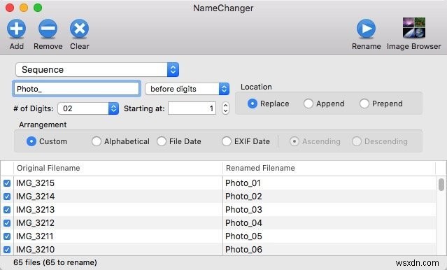 NameChangerを使用してMacでファイルの名前をバッチで変更する最も簡単な方法 