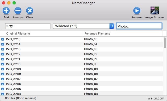 NameChangerを使用してMacでファイルの名前をバッチで変更する最も簡単な方法 
