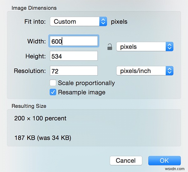 Macで画像を垂直または水平に結合する方法 