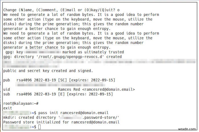 Linuxでパスワードストアを使用してパスワードを管理する方法 
