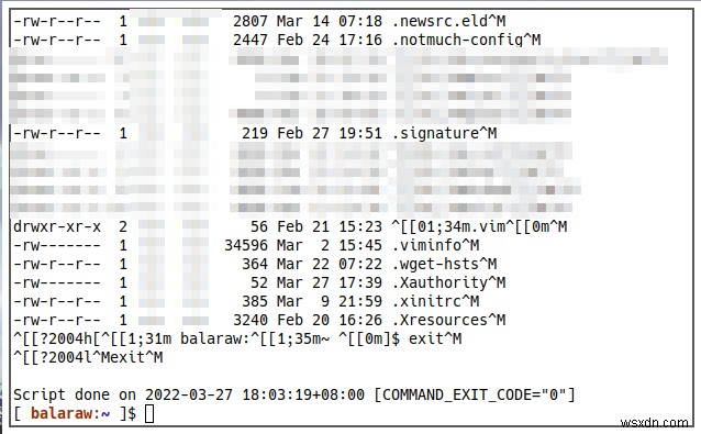 Linuxでターミナル出力をファイルに保存する方法 