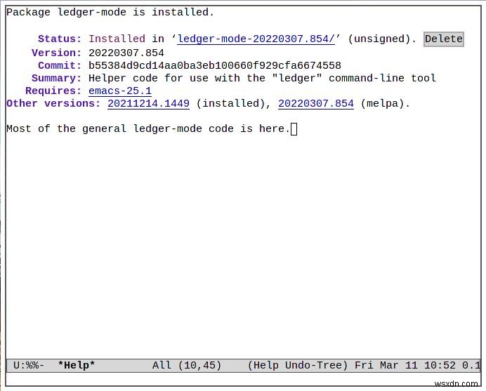 Emacsの元帳モードで財務を管理する方法 