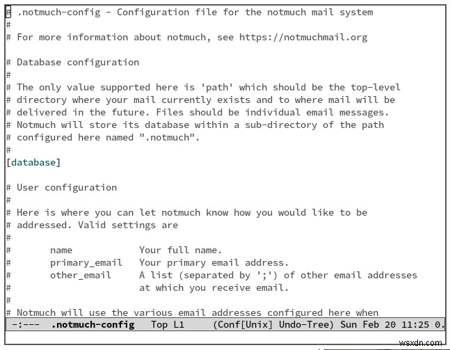 Emacs内でEメールを使用する方法 