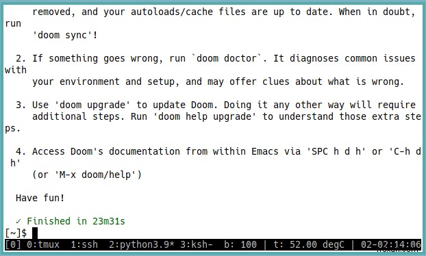 DoomEmacsとは何ですか？それをインストールする方法 