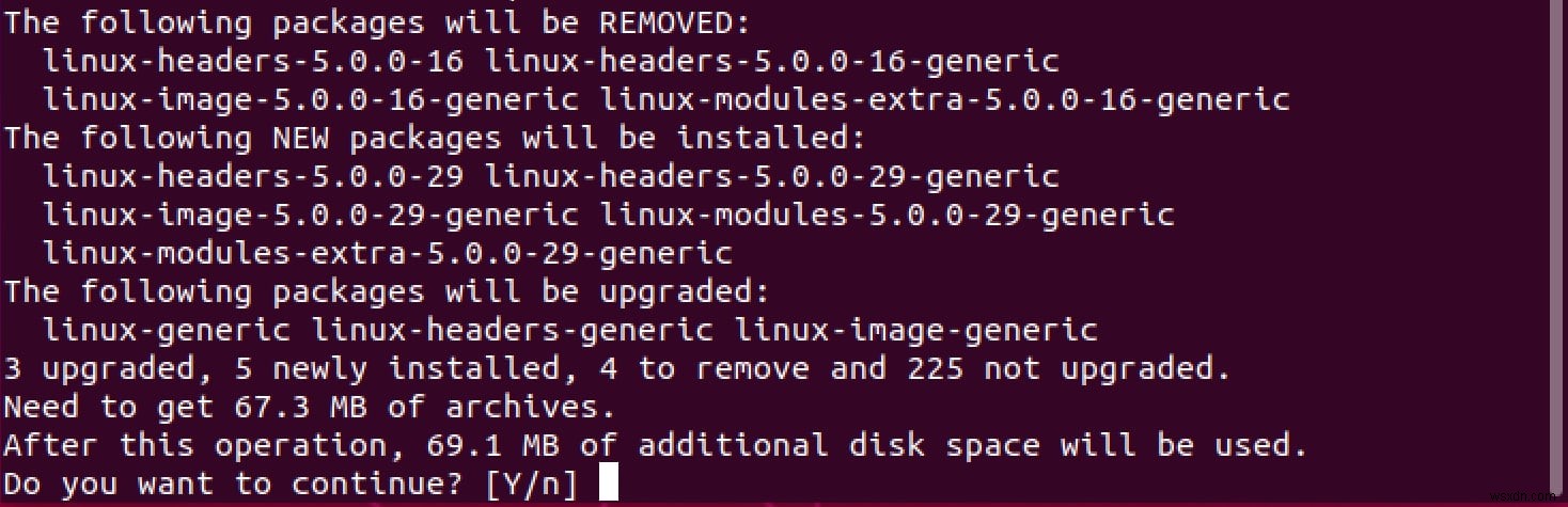 Linuxでカーネルをダウングレードする方法 