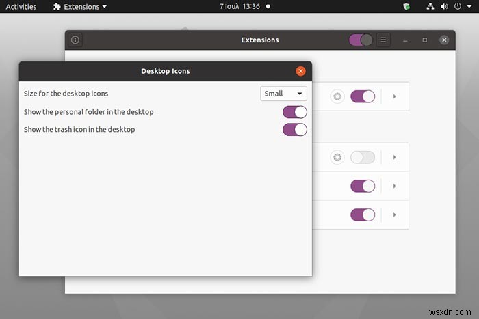 Ubuntuでデスクトップアイコンを非表示にする4つの方法 