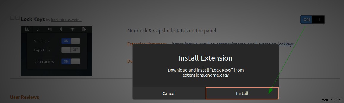 UbuntuでCapsLockキーインジケーターを有効にする方法 