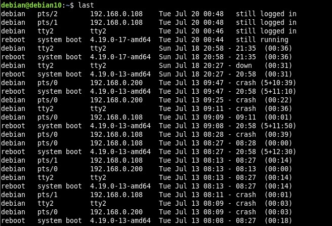 LinuxですべてのアクティブなSSH接続を表示する方法 