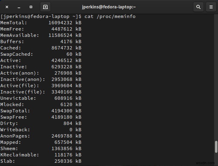 /procファイルシステムを使用してLinuxの内部動作を調べる 