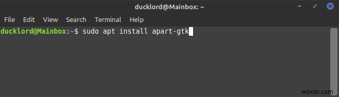 LinuxでApartGTKを使用してパーティションを簡単にバックアップ 
