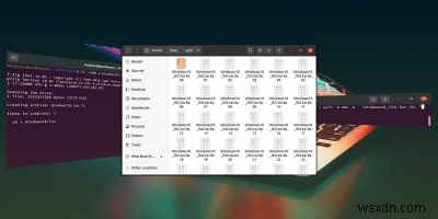 Ubuntuでファイルを圧縮および分割する方法 