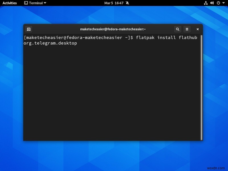 LinuxにTelegramデスクトップアプリをインストールする方法 