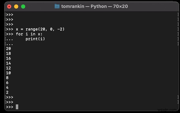 Python range（）の説明：それは何であり、それをどのように使用するか 