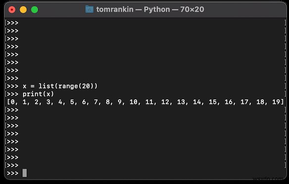 Python range（）の説明：それは何であり、それをどのように使用するか 