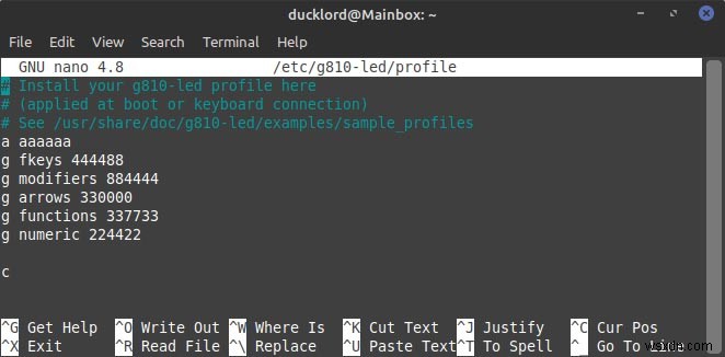 LinuxでLogitechキーボード照明を構成する方法 
