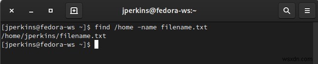 検索コマンドを使用してLinuxでファイルを検索する方法 