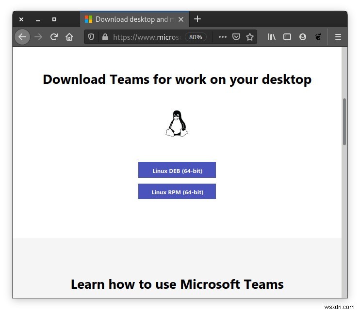 LinuxにMicrosoftTeamsをインストールする方法 