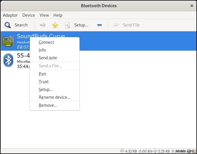 LinuxでBluetoothを設定する方法 