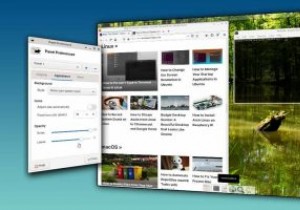 XFCEのパネルとターミナルを透明にする方法 