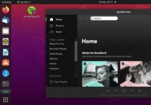 LinuxでSpotifyをシステムトレイに最小化する方法 