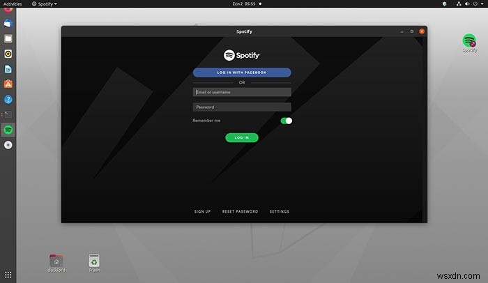 LinuxでSpotifyをシステムトレイに最小化する方法 