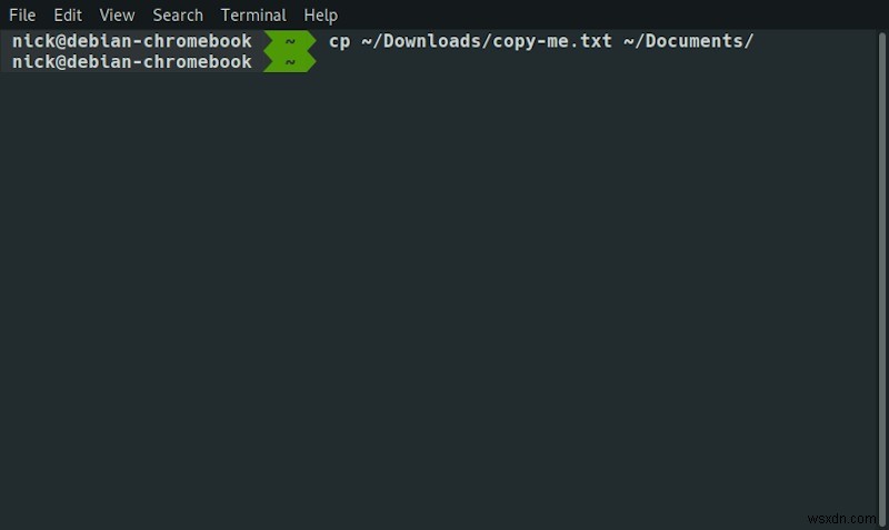 Linuxターミナルでテキスト、ファイル、フォルダをコピーして貼り付ける方法 