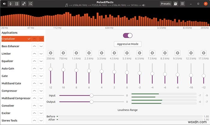 PulseEffectsを使用してLinuxPCオーディオを改善する方法 