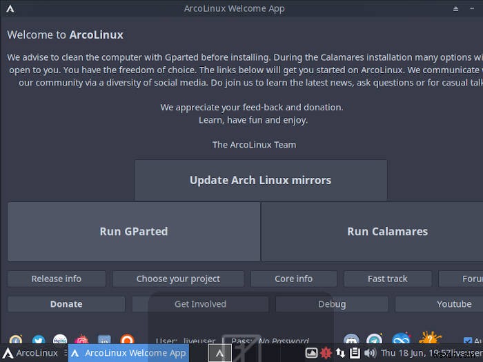 ArcoLinuxレビュー–肥大化したArchLinuxベースのディストリビューション 