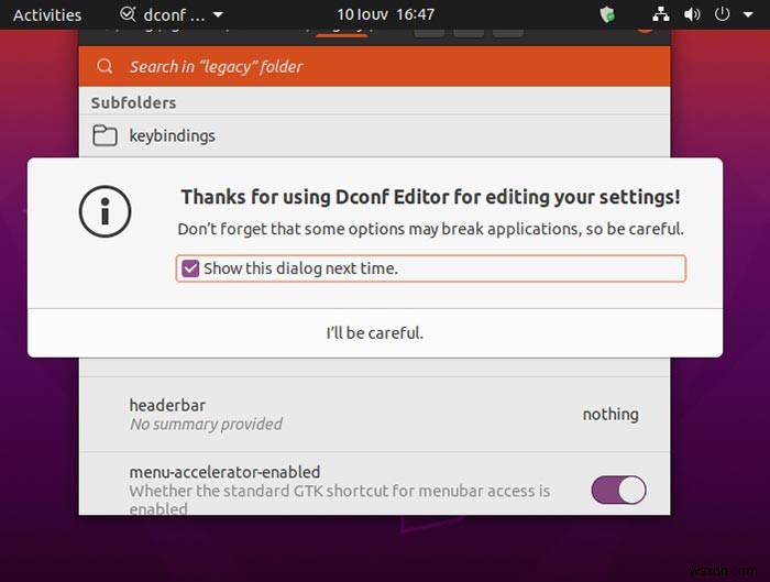 Ubuntuがターミナルの問題を開くことができない問題を修正する方法 