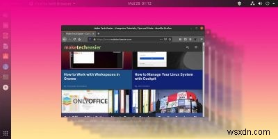 Ubuntu20.04でトップバーとサイドパネルを非表示にする方法 