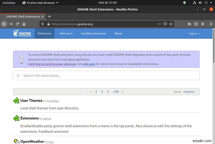 Ubuntu20.04でトップバーとサイドパネルを非表示にする方法 
