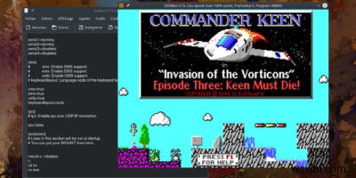 Linux用のDOSBoxをインストールして古いDOSゲームをプレイする方法 