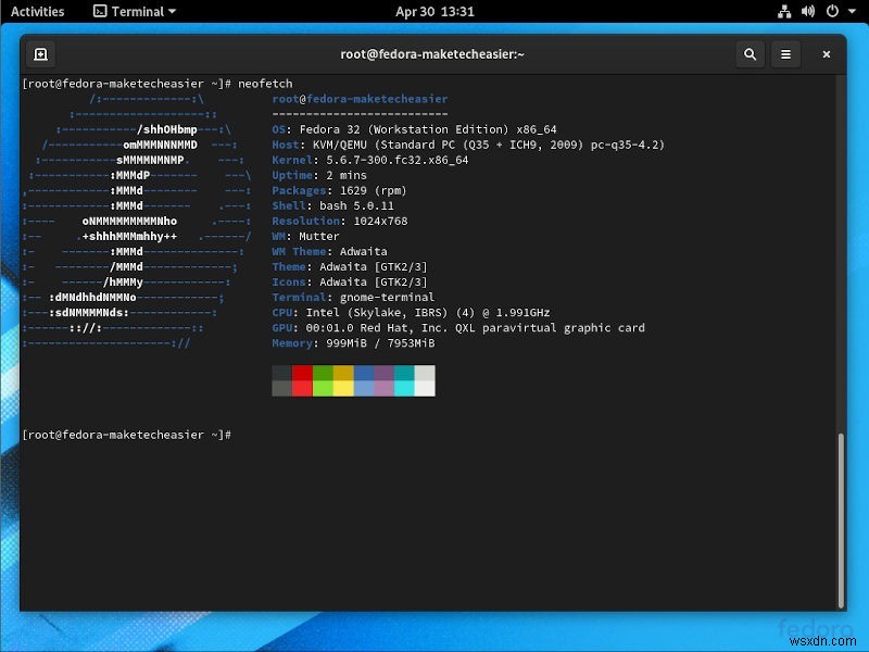 Fedora32にアップグレードする方法 