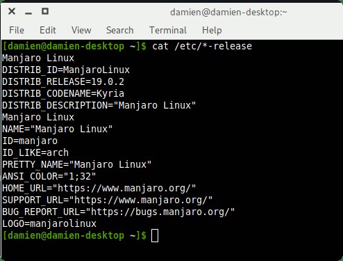 Linuxディストリビューションの名前とバージョンを見つける方法 