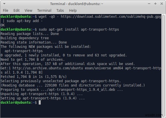 UbuntuにSublimeTextをインストールする方法 