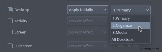 KDEでアプリケーションウィンドウをより適切に管理する方法 