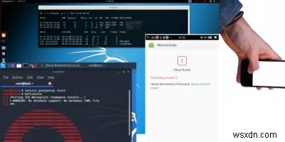 KaliLinuxを使用してAndroidフォンにアクセスする方法 