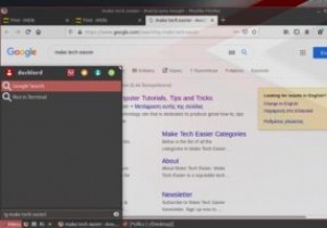 Peppermint LinuxのメインメニューにGoogle検索や任意のサイト検索アクションを追加する方法