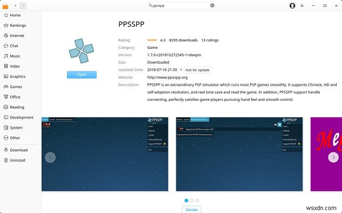 PPSSPPを使用してLinuxでPSPゲームをプレイする方法 