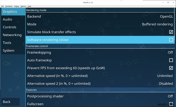 PPSSPPを使用してLinuxでPSPゲームをプレイする方法 