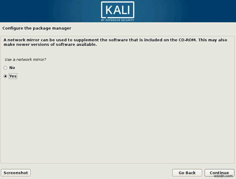 KaliLinuxのインストール方法 