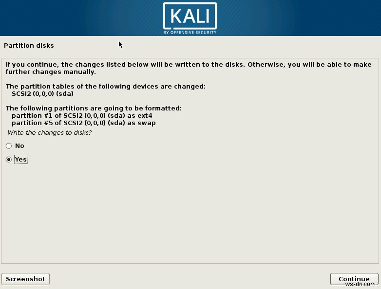 KaliLinuxのインストール方法 