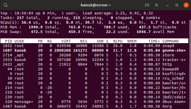 Linuxで高いメモリ使用量を修正する方法 