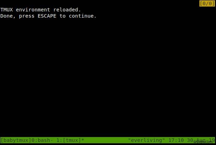 LinuxでTmuxセッションを管理および復元する方法 