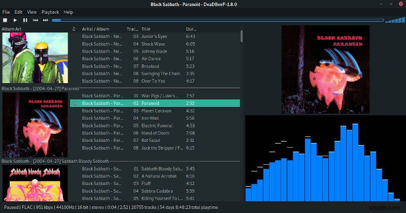 DeaDBeeFでLinuxミュージックライブラリを強化する 