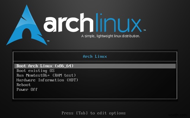 ArchLinuxをインストールする方法 